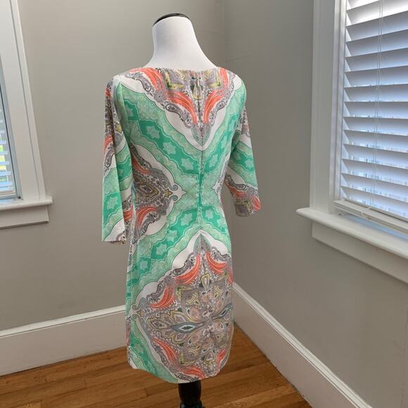 Banana Republic Multi-Color Shift Dress, Size 2P - Picture 2 of 4